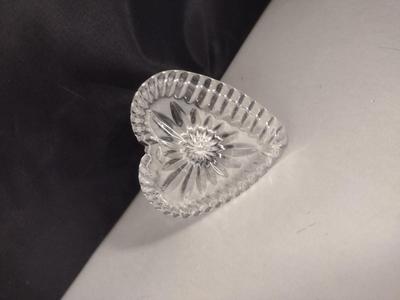 Waterford Crystal Heart Shaped Ring Holder
