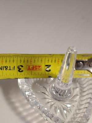 Waterford Crystal Heart Shaped Ring Holder