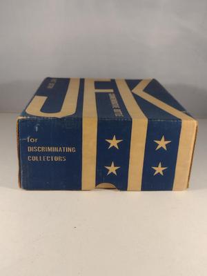 Vintage Nuline Commemorative Glass JFK Bottle/Decanter- First Edition with Box