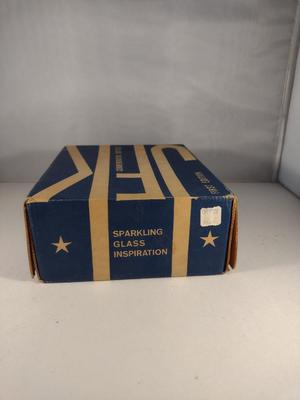 Vintage Nuline Commemorative Glass JFK Bottle/Decanter- First Edition with Box