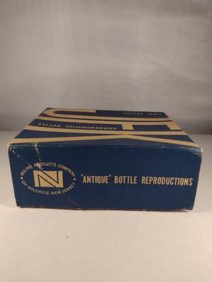 Vintage Nuline Commemorative Glass JFK Bottle/Decanter- First Edition with Box