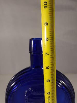 Vintage Nuline Commemorative Glass Ronald Reagan Bottle/Decanter