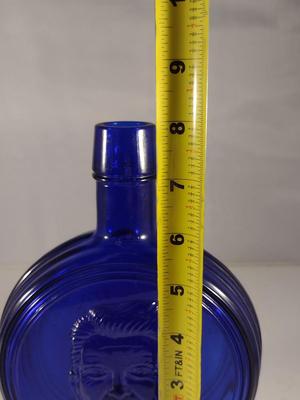 Vintage Nuline Commemorative Glass Ronald Reagan Bottle/Decanter