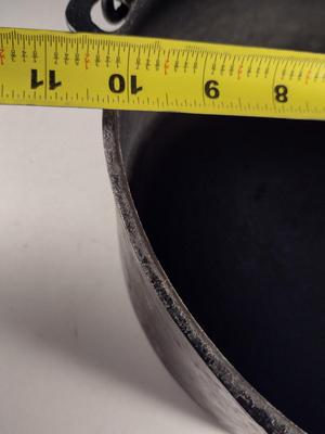 Cast Iron Dutch Oven with Self Basting Lid