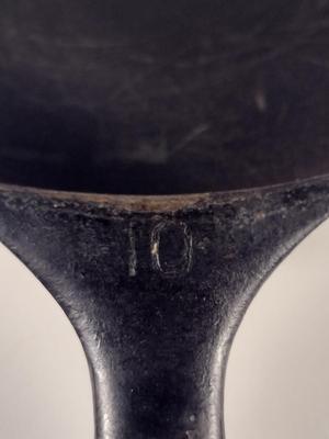 #10 Cast Iron Skillet- Approx 11"