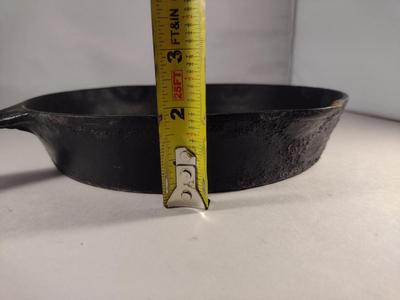 National #8 Cast Iron Skillet- Approx 10"
