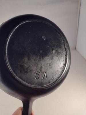 #5A Cast Iron Skillet- Approx 8"