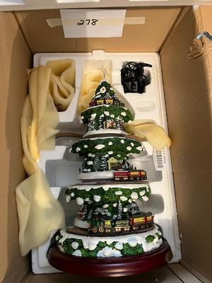 Thomas Kinkade Wonderland Express Christmas Tree - Not Lighting Up