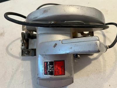 Skilsaw 7 1/4" Circular Saw 574 115 Volts 1 3/4 HP Burnout Protected Motor