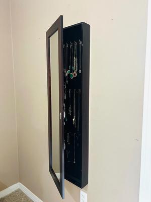 Wall Mount Hanging Jewelry Box