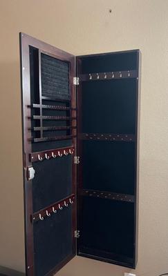 Wall Mount Hanging Jewelry Box