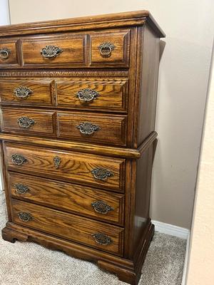 Large Tall Boy Chest of Drawers