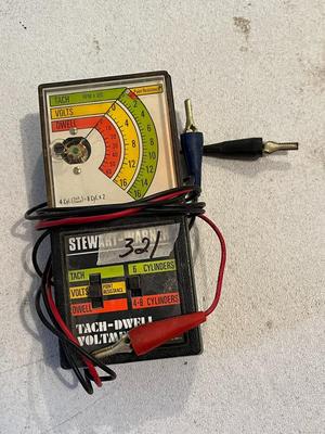 Stewart-Warner Tach-Dwell Voltmeter
