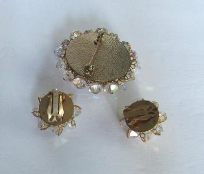 Vintage Aurora Borealis Rhinestone Jewelry Lot
