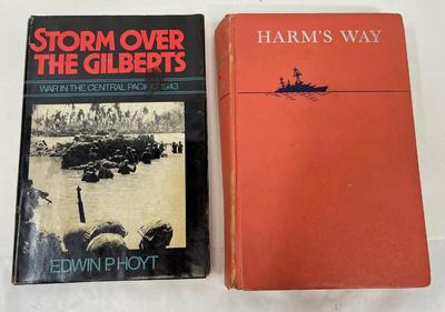 Vintage WWII Books: "Storm Over the Gilberts" (1978) and "Harm’s Way" (1962)