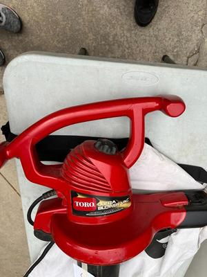 Toro Ultra Blower Vac With Bag Metal Impellar