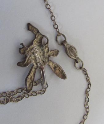 2 Old Sterling Silver Necklaces
