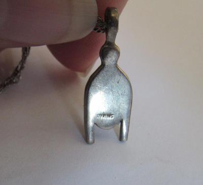 2 Old Sterling Silver Necklaces