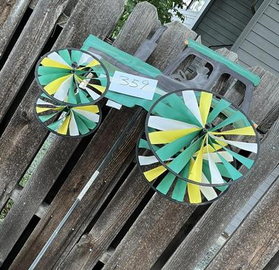 Tractor Shaped Wind Spinner