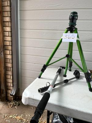 Two Watering Wands and One (1) Tripod Sprinkler