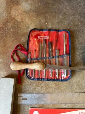 WIRE AND GRINDING WHEELS, DRILL BITS, CORDLESS DRILL, KNEE PADS AND MORE