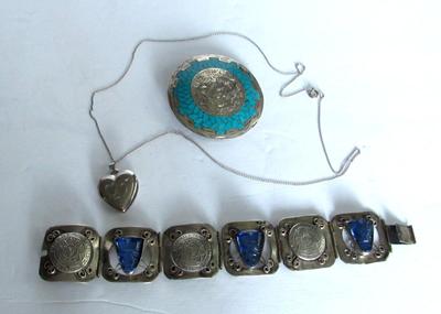 Vintage Sterling Silver Jewelry Lot for Repair