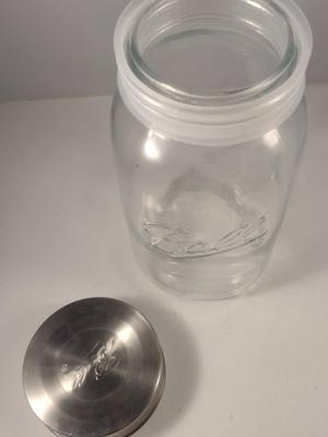 Large Ball Storage Jar- Not for Canning Purposes