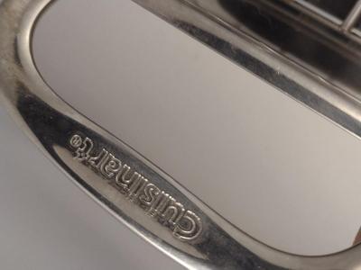 Cuisinart Stainless Steel Roasting/Lasagna Pan with Rack- Approx 10" x 14 1/2" x 2 3/4" Tall
