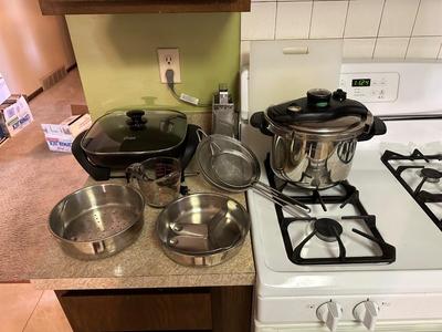 ELECTRIC FRYING PAN, PRESSURE COOKER AND MORE
