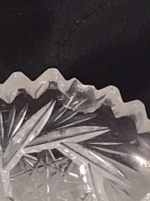 Three Cut Glass Bowls