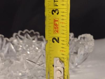 Three Cut Glass Bowls