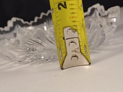 Three Cut Glass Bowls