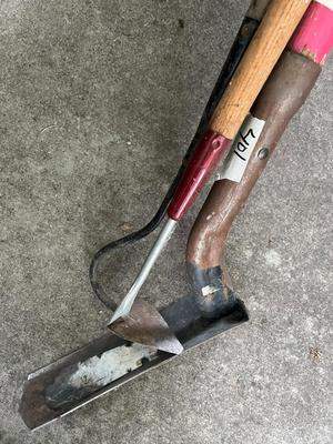 3 Pc. Tools, Hoes and Narrow Spade