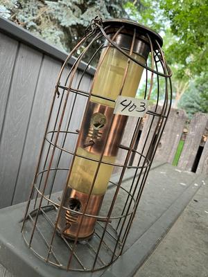 Metal Bird Feeder
