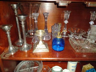 Collection of Candle Holders and Home Decor