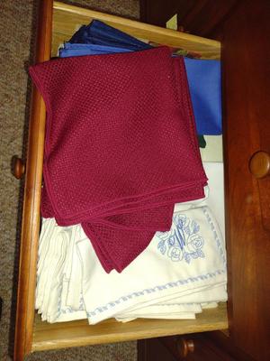 Collection of Table Linens- Table Cloths, Napkins, Placemats