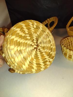 Collection of Sweetgrass Baskets