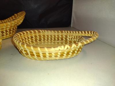 Collection of Sweetgrass Baskets