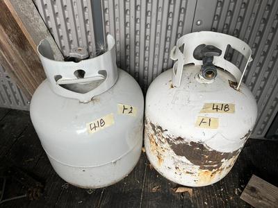 Two Propane Tanks