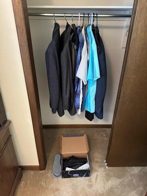 MEN'S CLOTHES AND SHOES