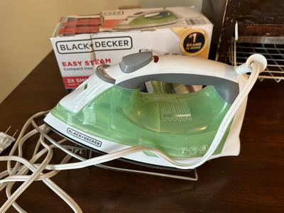 CLOTHES IRON, ORGANIZERS & LAUNDRY BASKET