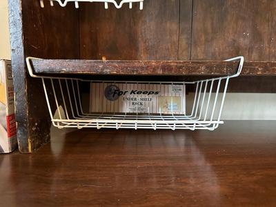 CLOTHES IRON, ORGANIZERS & LAUNDRY BASKET