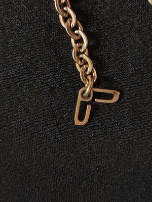 10K Gold plated watch chain "GOJOMAN"