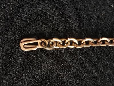 10K Gold plated watch chain "GOJOMAN"