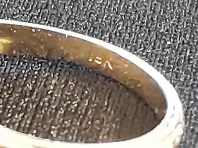 RARE 18K White Gold Filigree Art Deco Pearl Ring 1920s