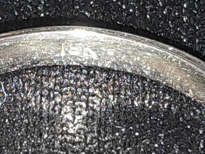 RARE 18K White Gold Filigree Art Deco Pearl Ring 1920s