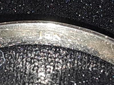 RARE 18K White Gold Filigree Art Deco Pearl Ring 1920s