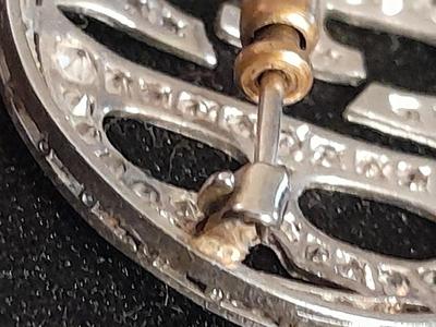 Antique Brooch with "EB" Initials