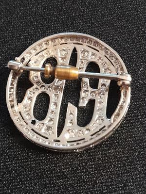 Antique Brooch with "EB" Initials
