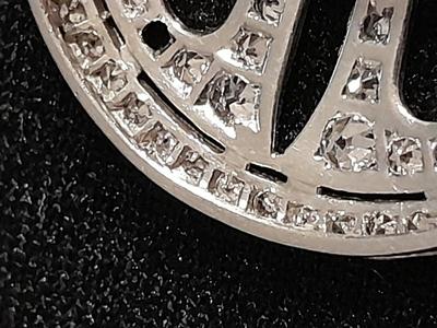 Antique Brooch with "EB" Initials